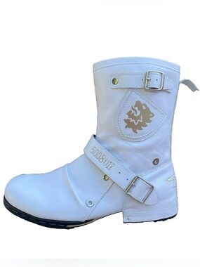 Otto Zone 5008-1 Mens Leather Chukka Moto Boots